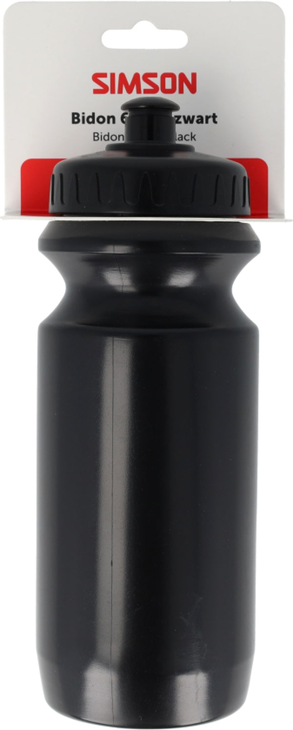 Simson bidon 600ml zwart