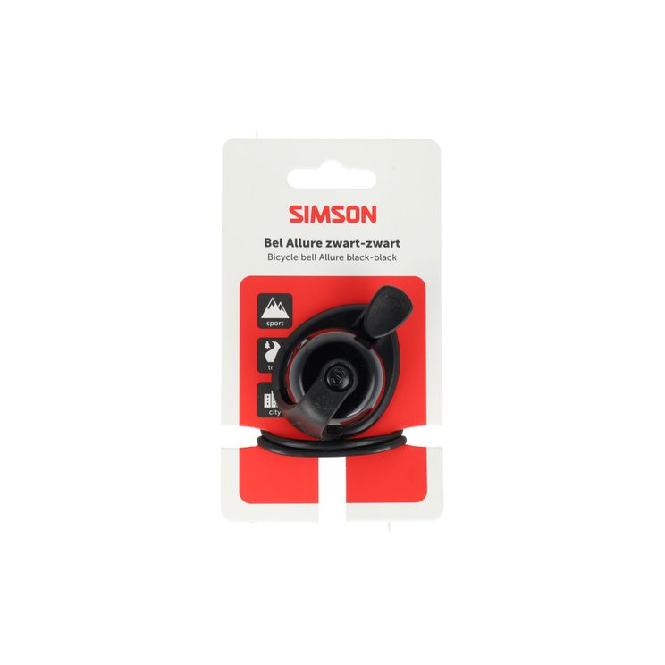 Simson bel allure zwart-zwart