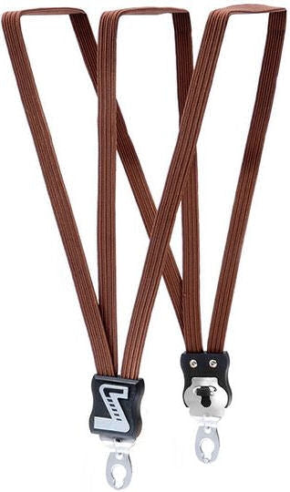 Snelbinder Trio Simson met 3 ordners - bruin