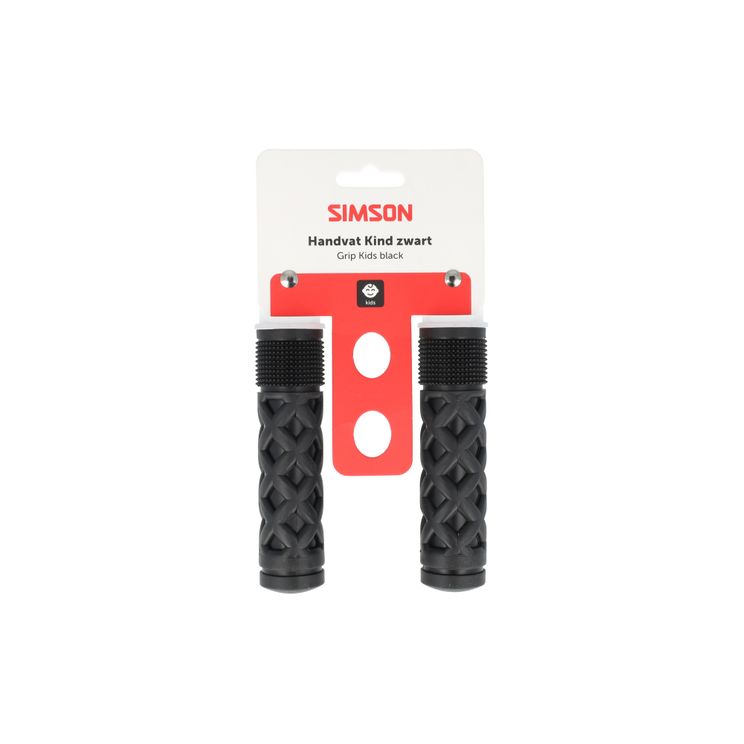 Simson handvatten kinder zwart-zwart