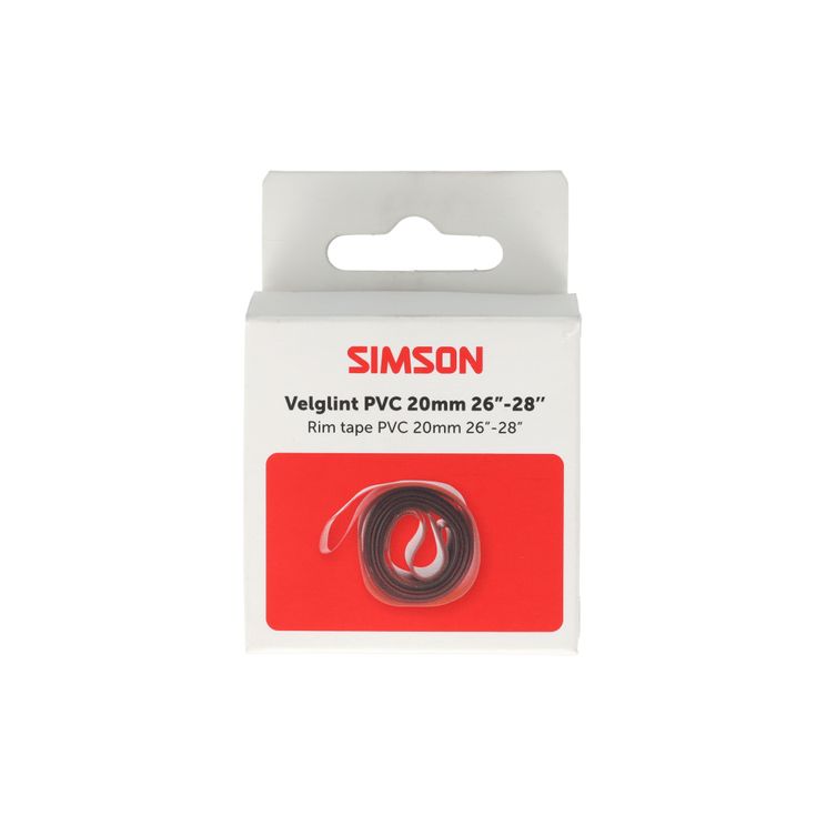 Simson velglint 24i -28i 20mm breed pvc