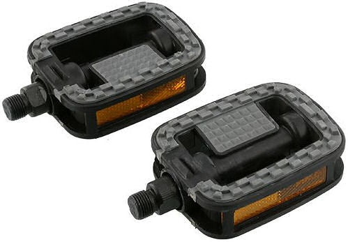 pedalenset Metropool 9 16 inch grijs zwart