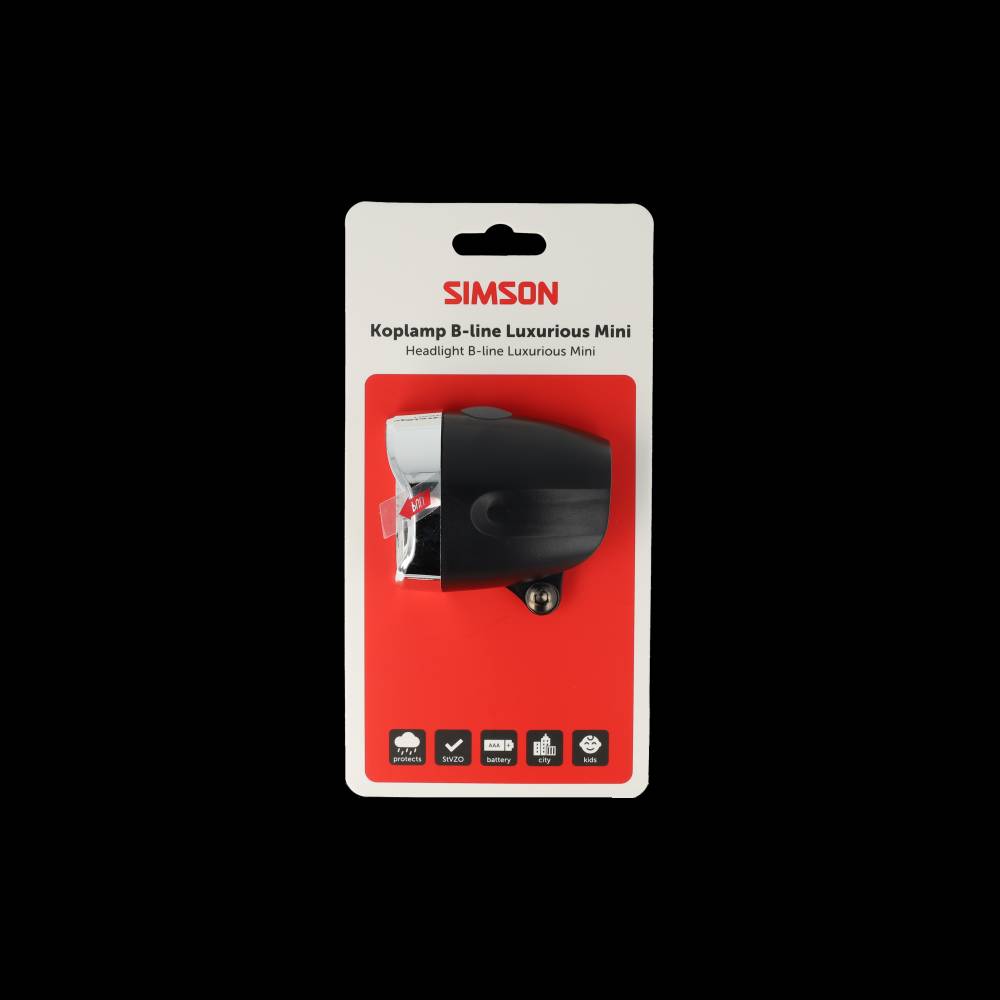 Simson aurora koplamp b-line luxurious mini