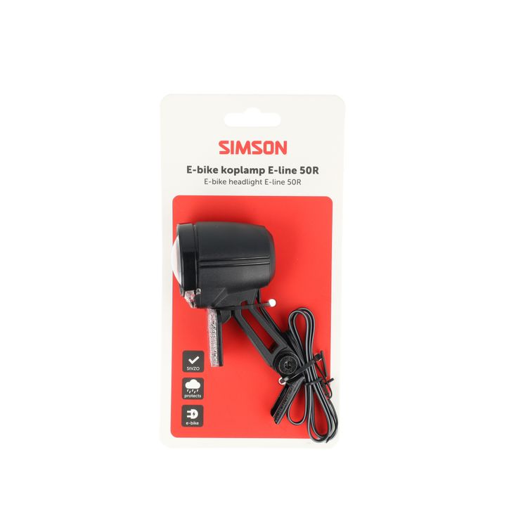 Simson koplamp aurora e-line 50r