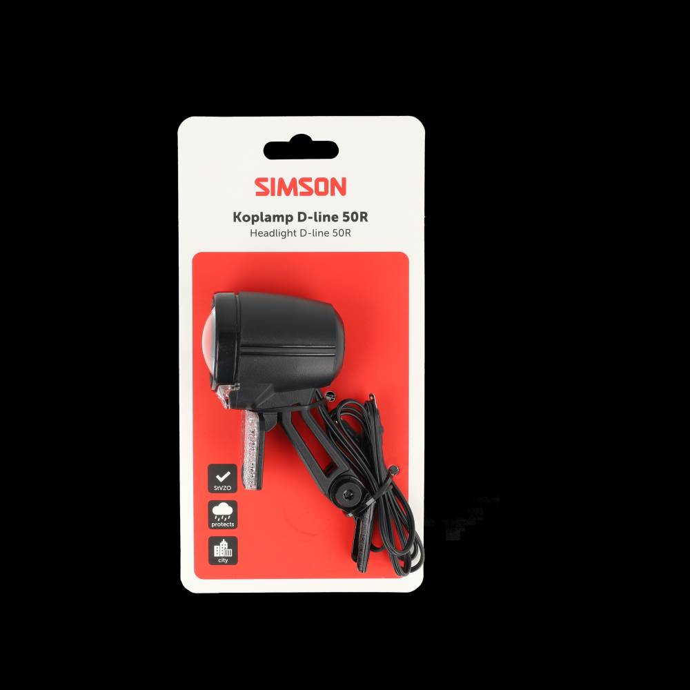 Simson koplamp aurora d-line 50r - dynamo