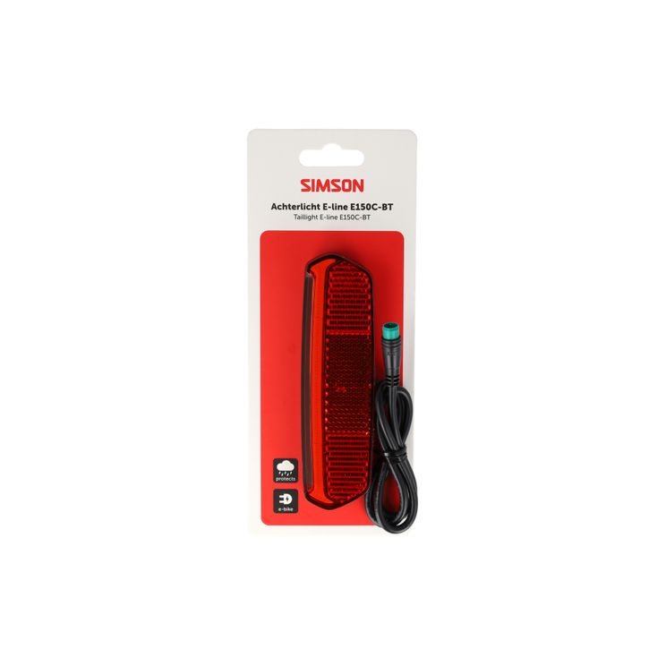 Simson aurora achterlicht e-line e150c-bt