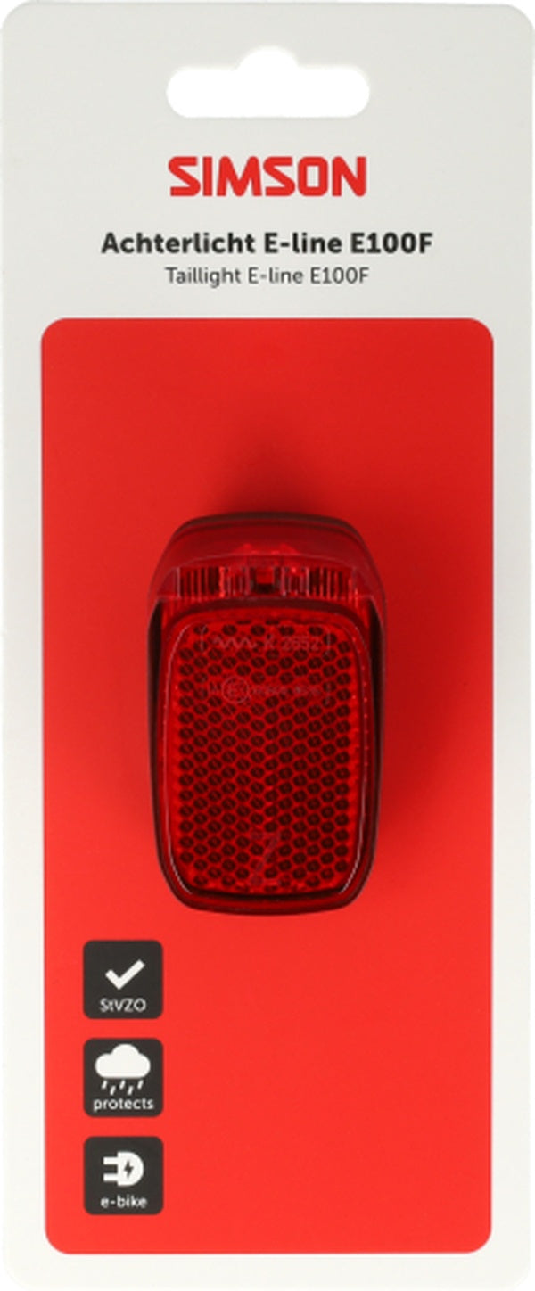Simson aurora achterlicht e-line e100f