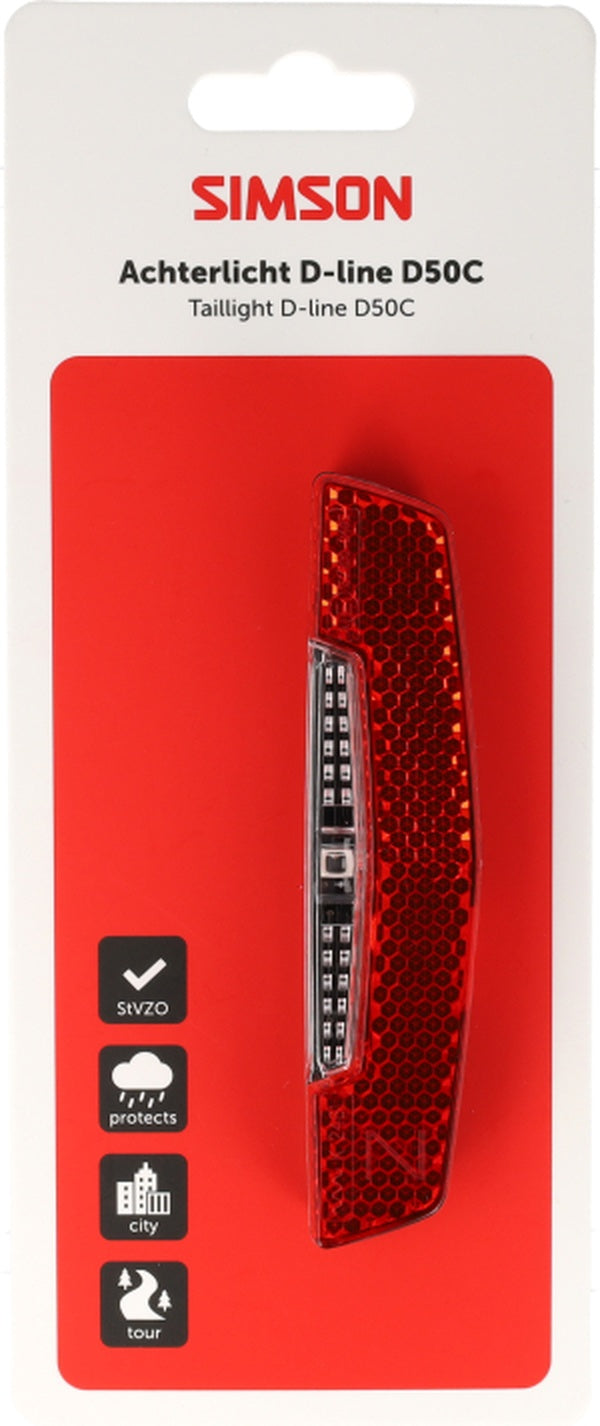 Simson aurora achterlicht d-line d50c