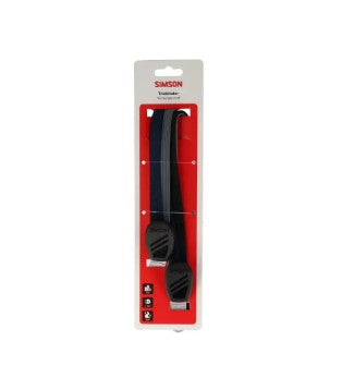 Simson triobinder 71cm - zwart blauw antraciet