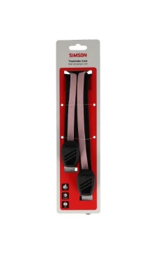 Simson triobinder 24i meisje - zwart rose