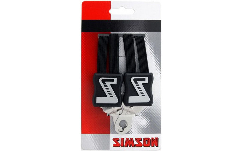 Snelbinder Trio Simson extra kort met 3 ordners - zwart