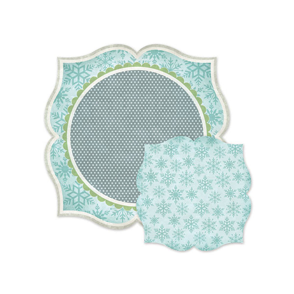 We r makers american crafts • winter frost 30,5x30,5cm paper dc blustery