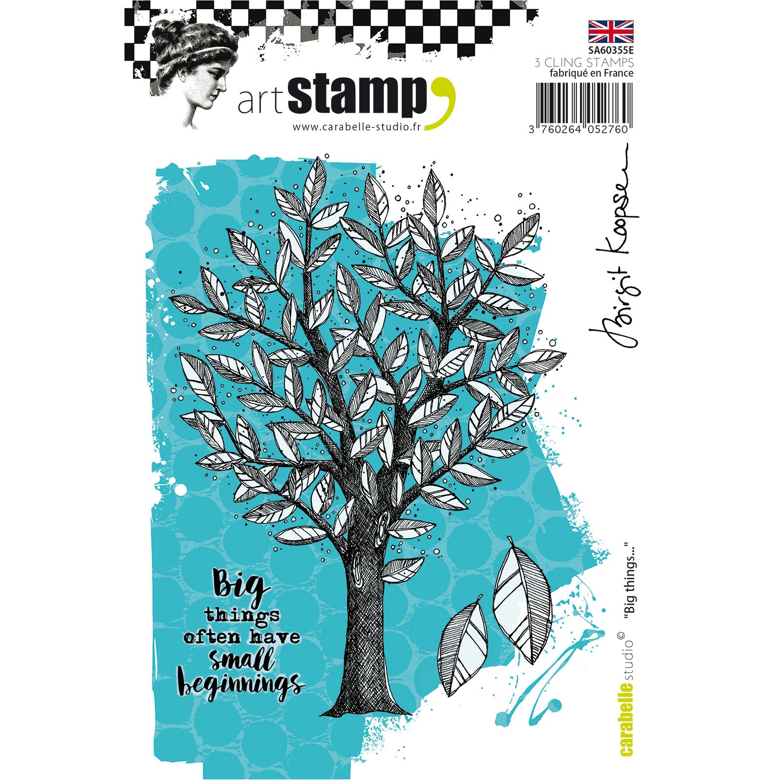 Carabelle studio • cling stamp a6 big things