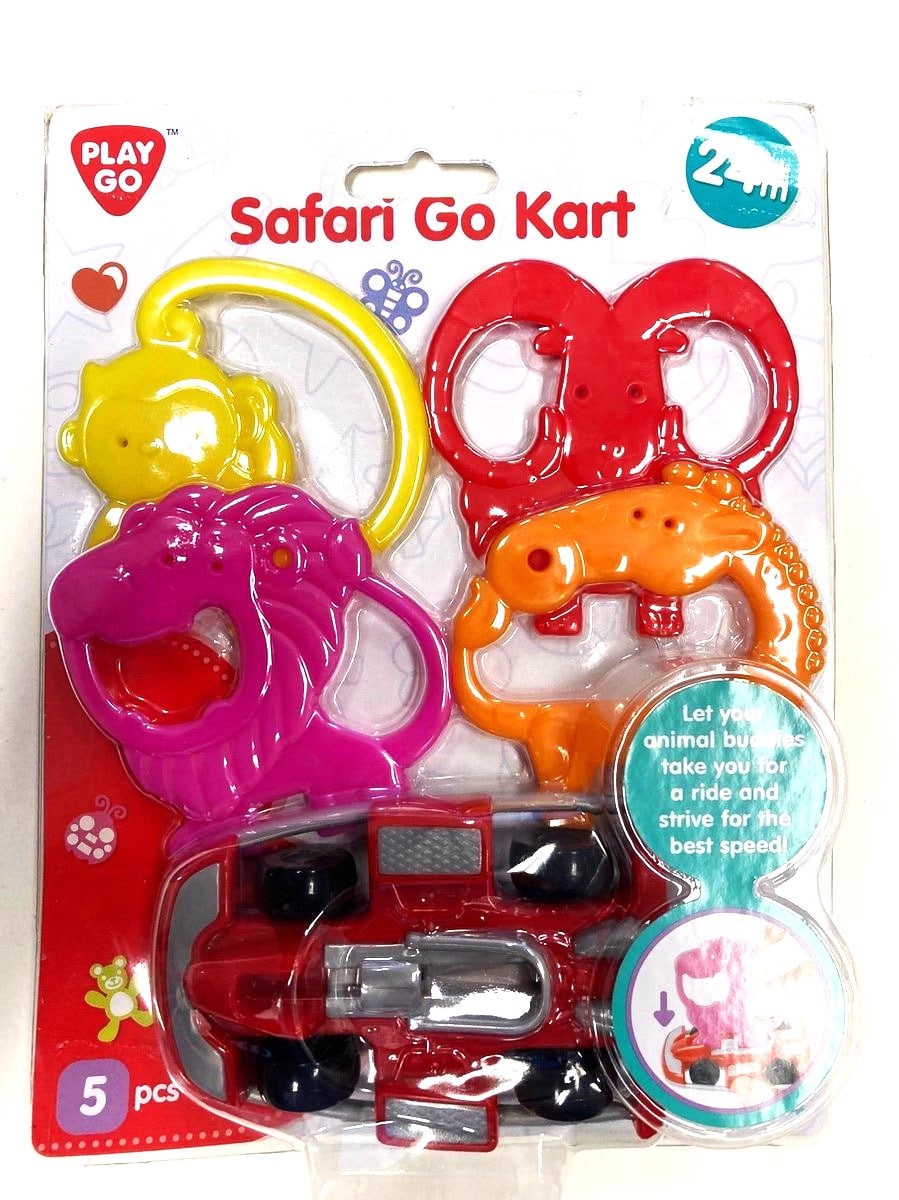 Playgo safari go kart, zet er telkens een ander dier op