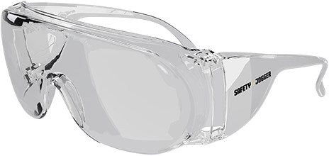 Safety jogger lichtgewicht veiligheidsbril | optie voor bril op sterkte | transparant | universeel - sw7501uni