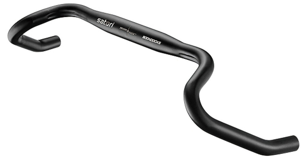 Satori Stuur Boondocks Ø31,8 B=440mm mat zwart