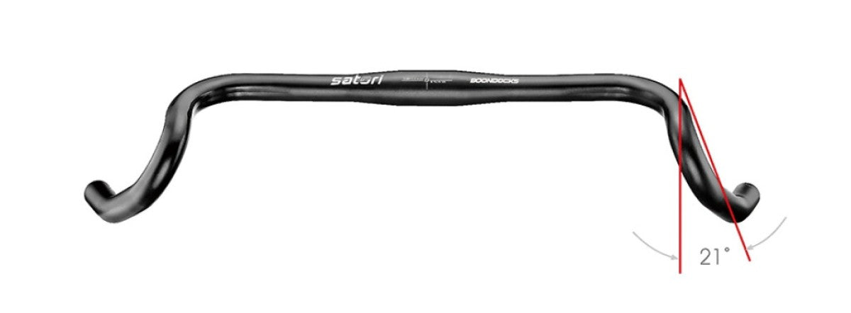 Envoyer Satori Boondocks Ø31.8 W=440mm - noir mat