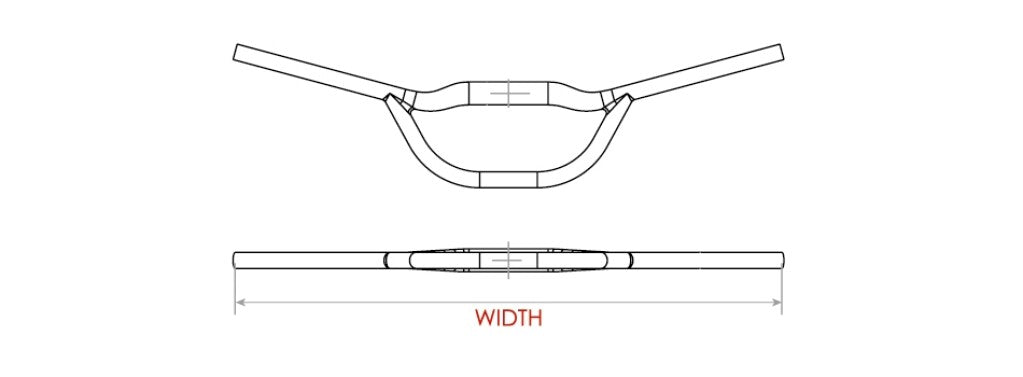 Satori Stuur Satori Aero Ø31,8mm B=700mm mat zwart