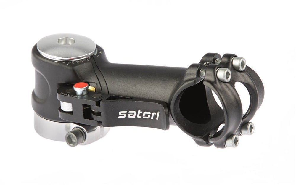 Satori stuurpen et2 ø31,8 110mm, zwart
