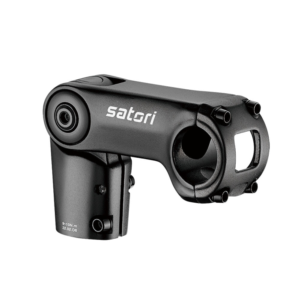 Satori stuurpen hatchback verstelbaar ø31,8 110mm - mat zwart