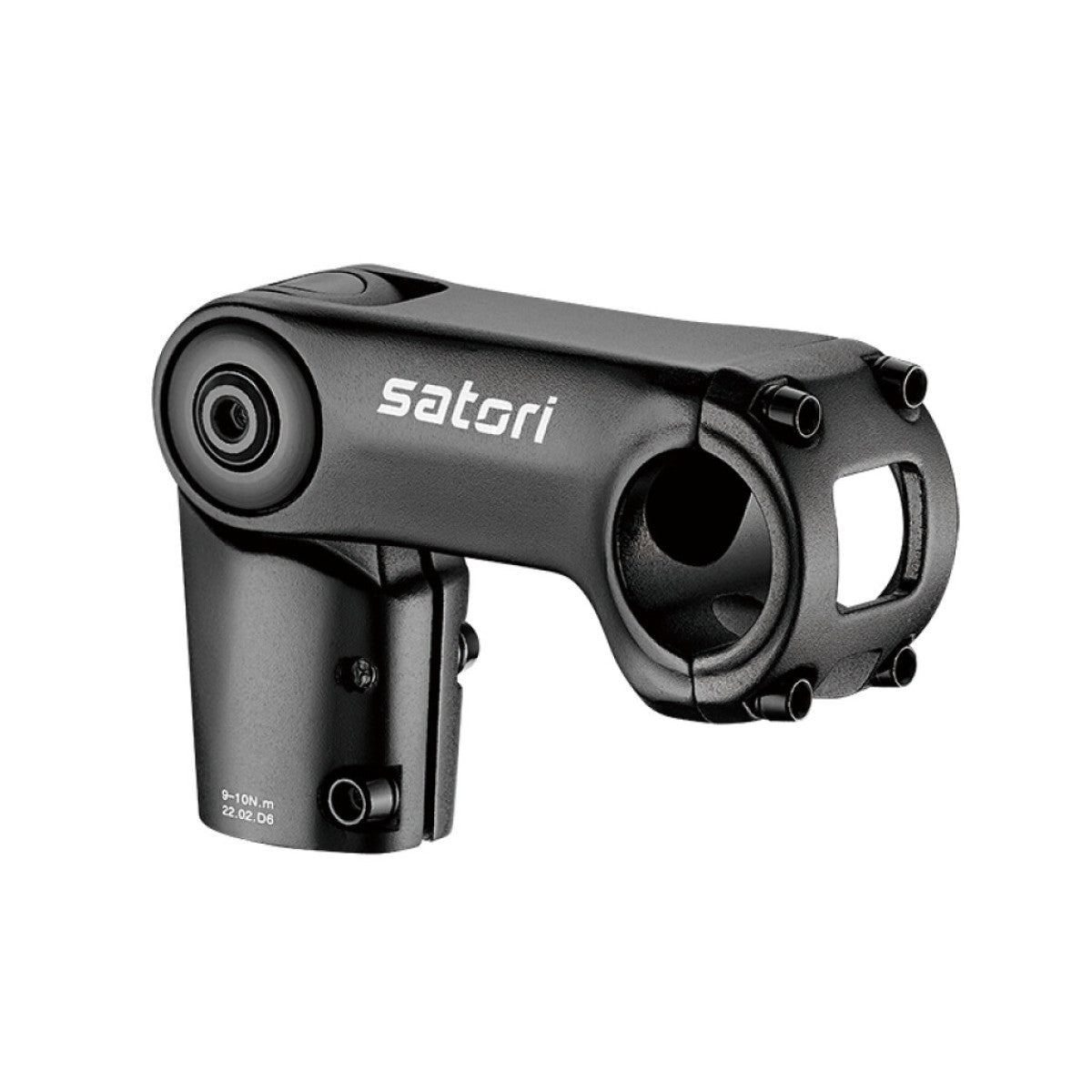 Satori stuurpen hatchback verstelbaar ø31.8*90mm, mat-zwart