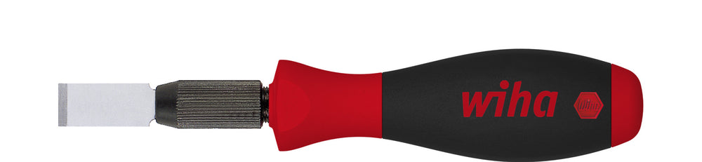 Wiha universeelschraperset softfinish (zwart rood, incl. 10 reservemessen)