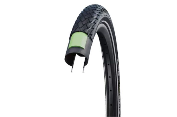 Schwalbe Buitenband Groen Marathon GreenGuard 28x1 5 8x1 3 8 (37-622) zwart