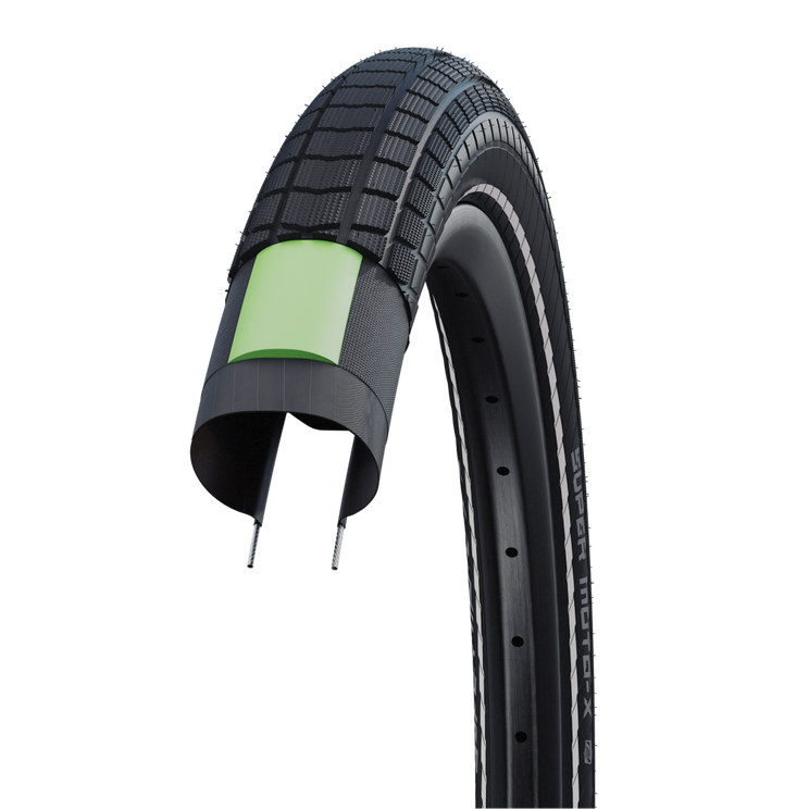 Schwalbe buitenband super moto-x 20 inch | 100-406 | zwart