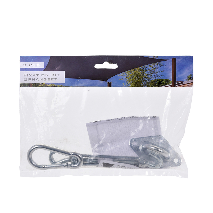 Ambiance schaduwdoek accessoires set