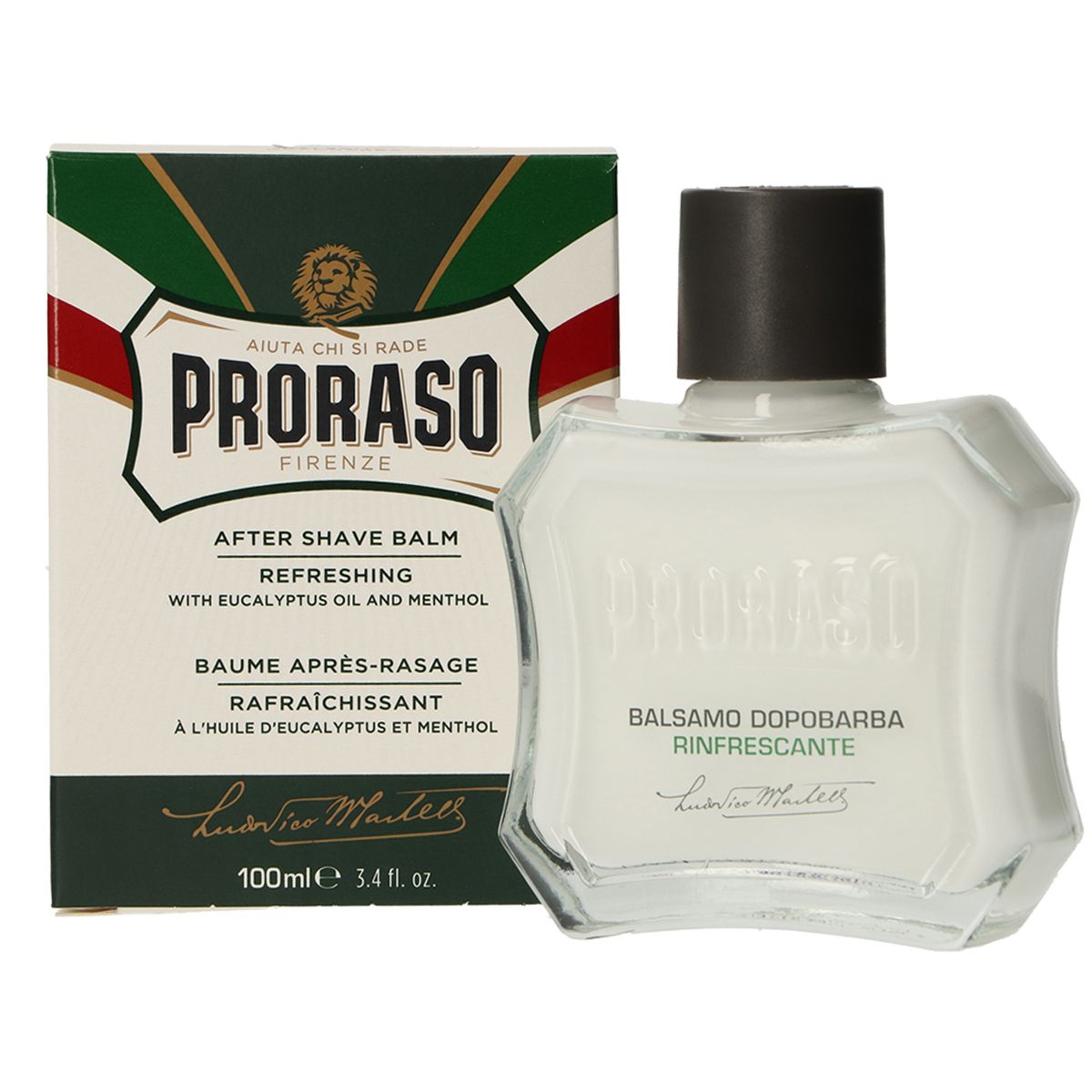 Proraso aftershavebalsem vloeibare eucalyptus 100ml