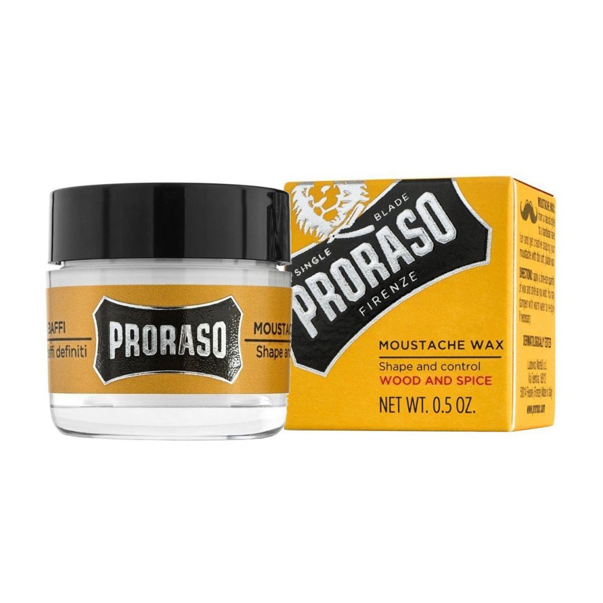 Proraso snorrewax houtkruiden 15ml