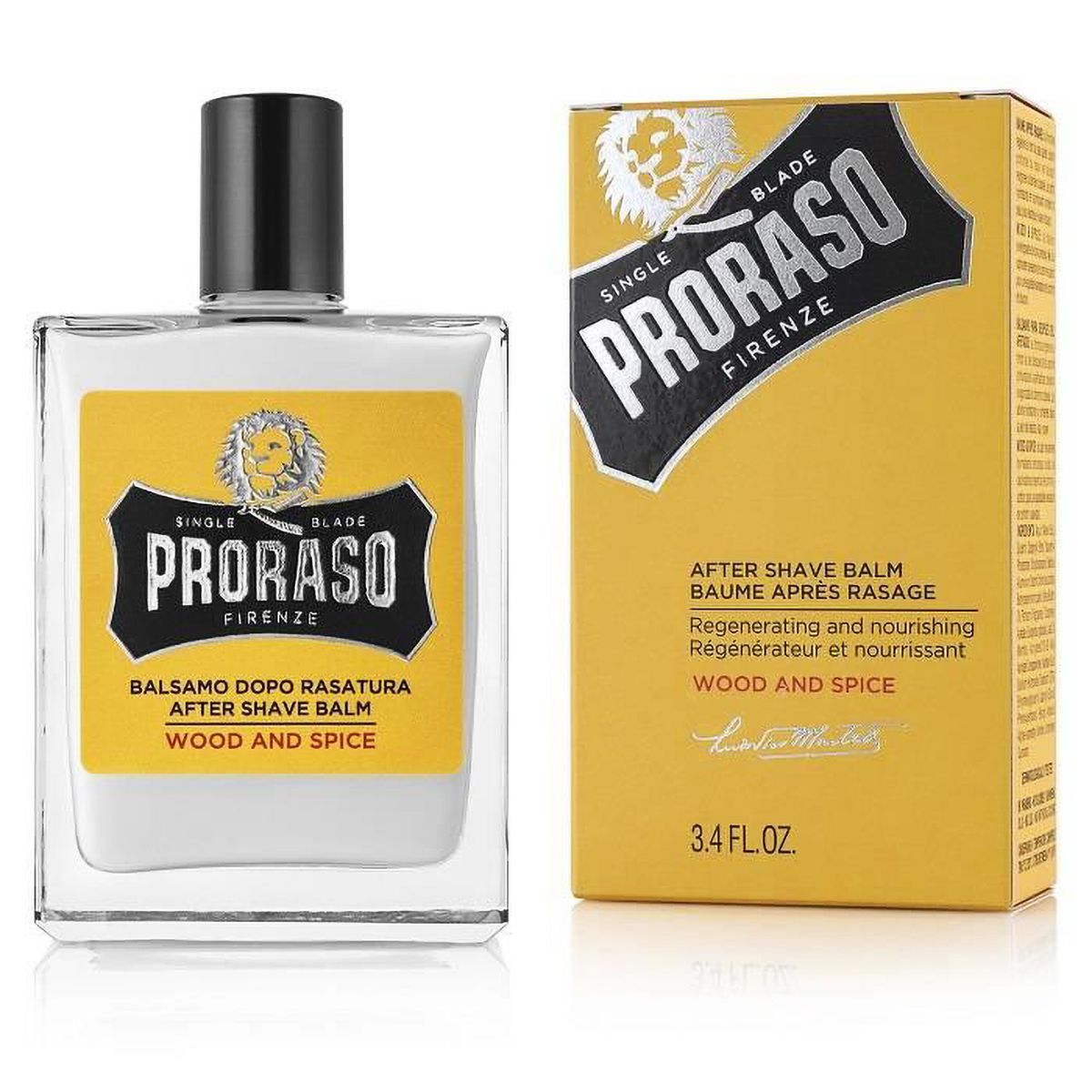 Proraso aftershavebalsem houtkruiden 100ml
