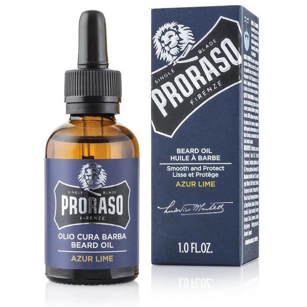 Proraso baardolie azuur limoen 30ml