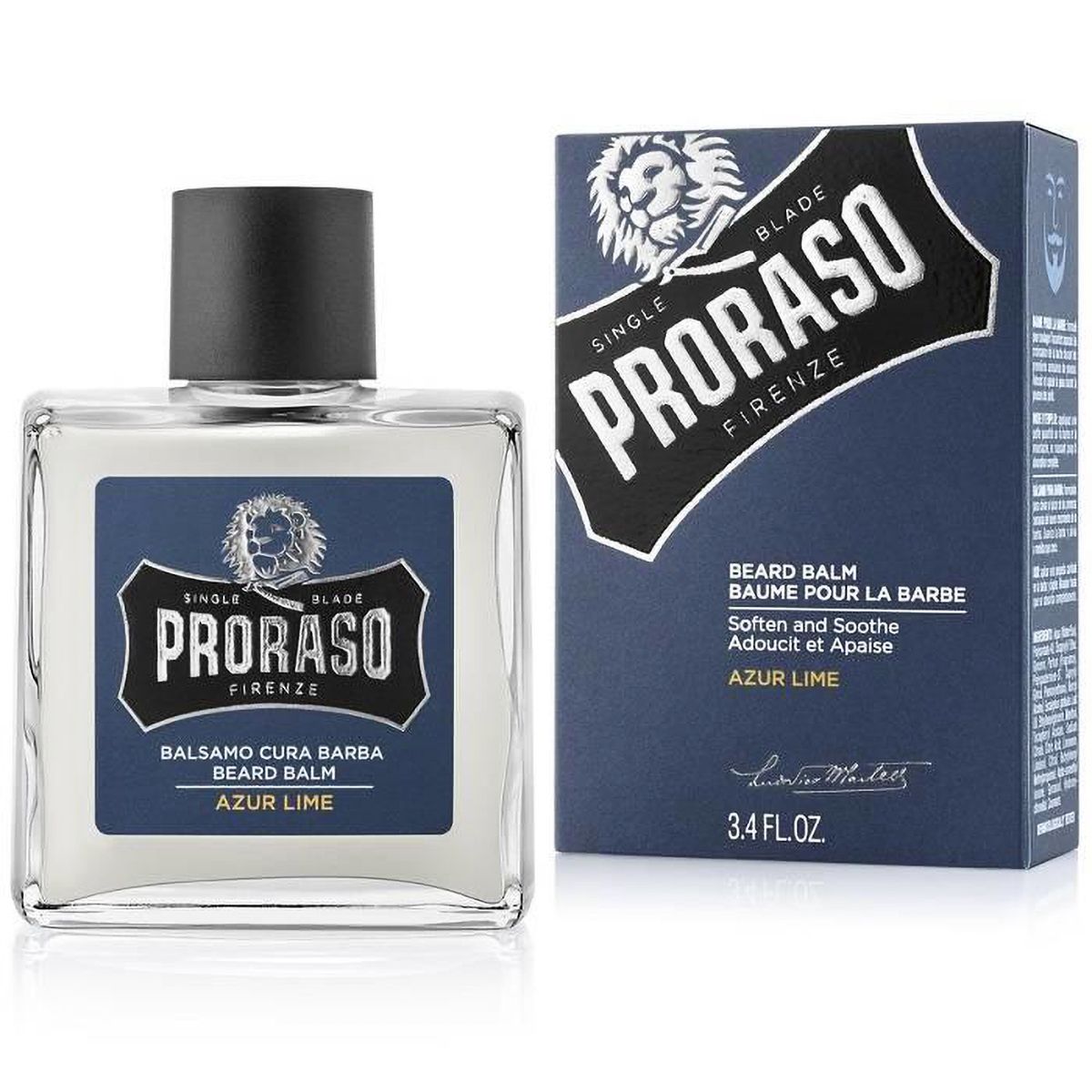 Proraso baardbalsem azuur limoen 100ml