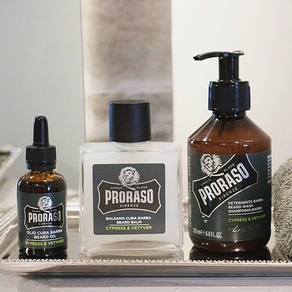 Proraso baardbalsem cipres vetyver 100ml