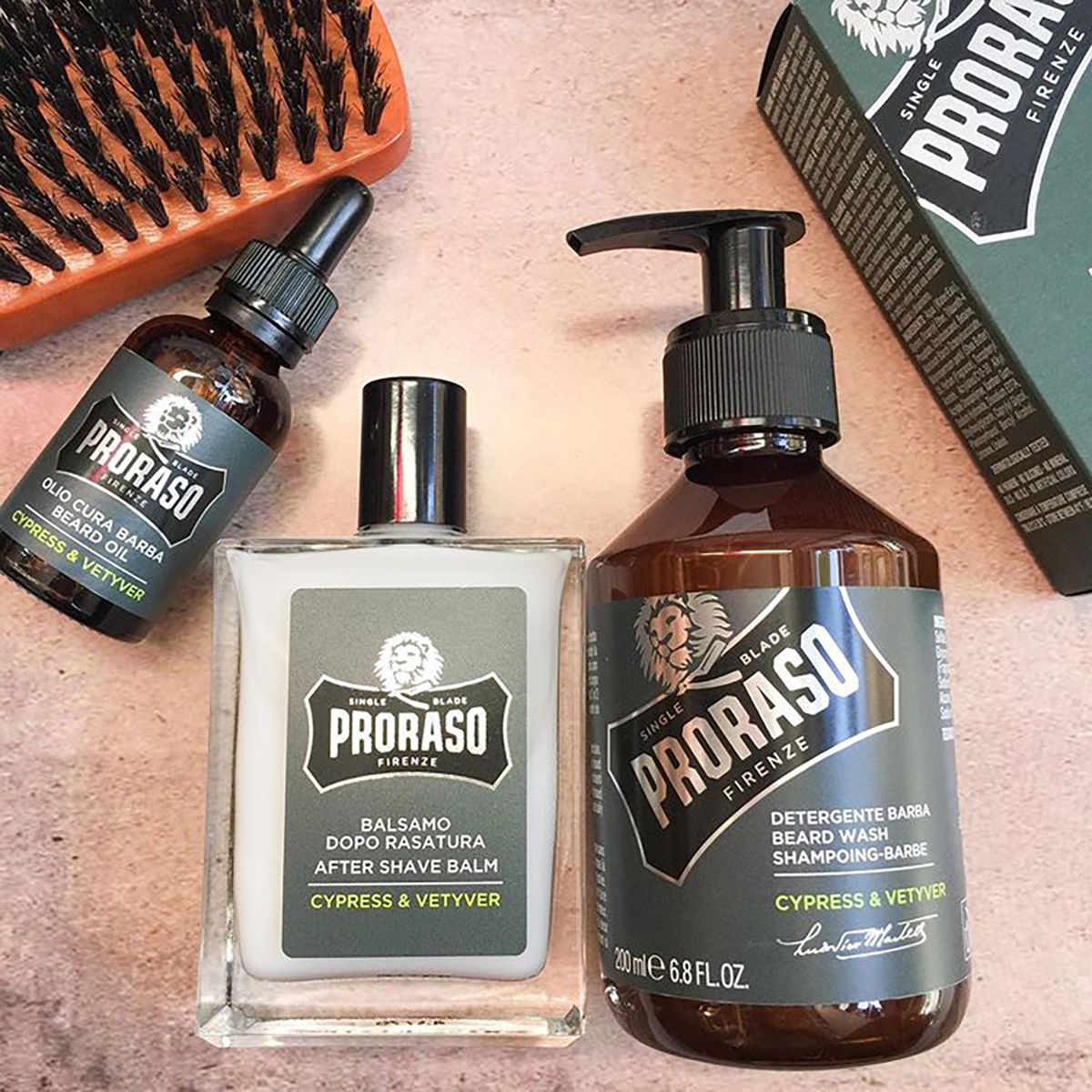 Proraso baardwasmiddel cipres vetiver 200ml