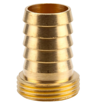 Gardena messing slangschroefstuk 26,5 mm (g 3 4 ) slangstuk (7147-20)