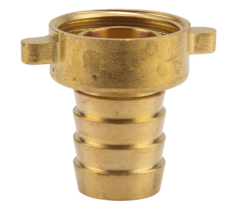 Gardena messing slangschroefstuk 26,5 mm (g 3 4 ) slangstuk (7144-20)