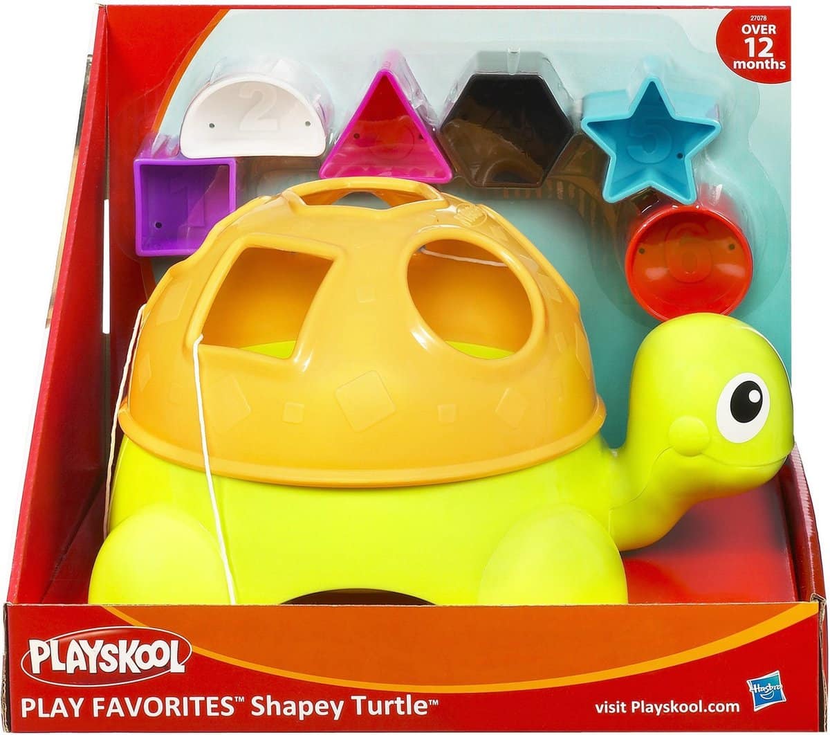 Hasbro playskool vormen schildpad
