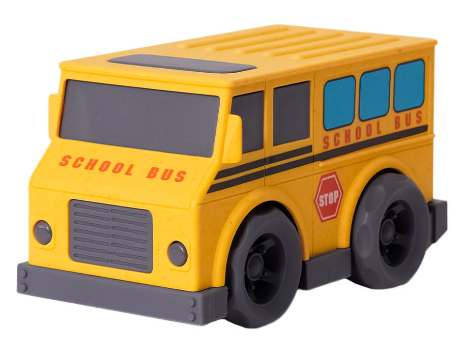 Bio toys bioplastic schoolbus