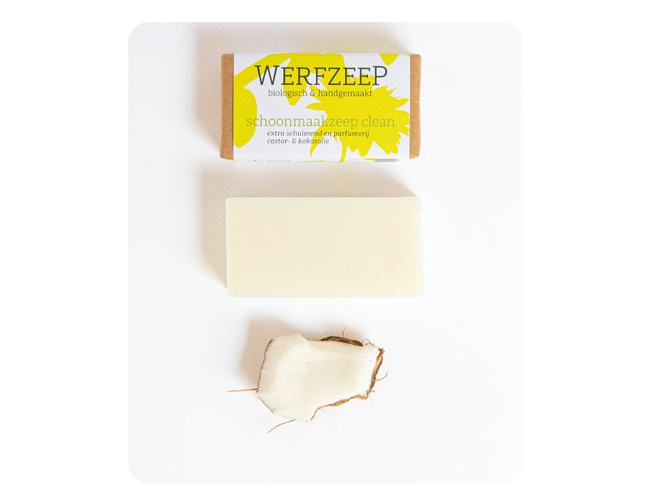 Werfzeep schoonmaakzeep clean - 100 gr