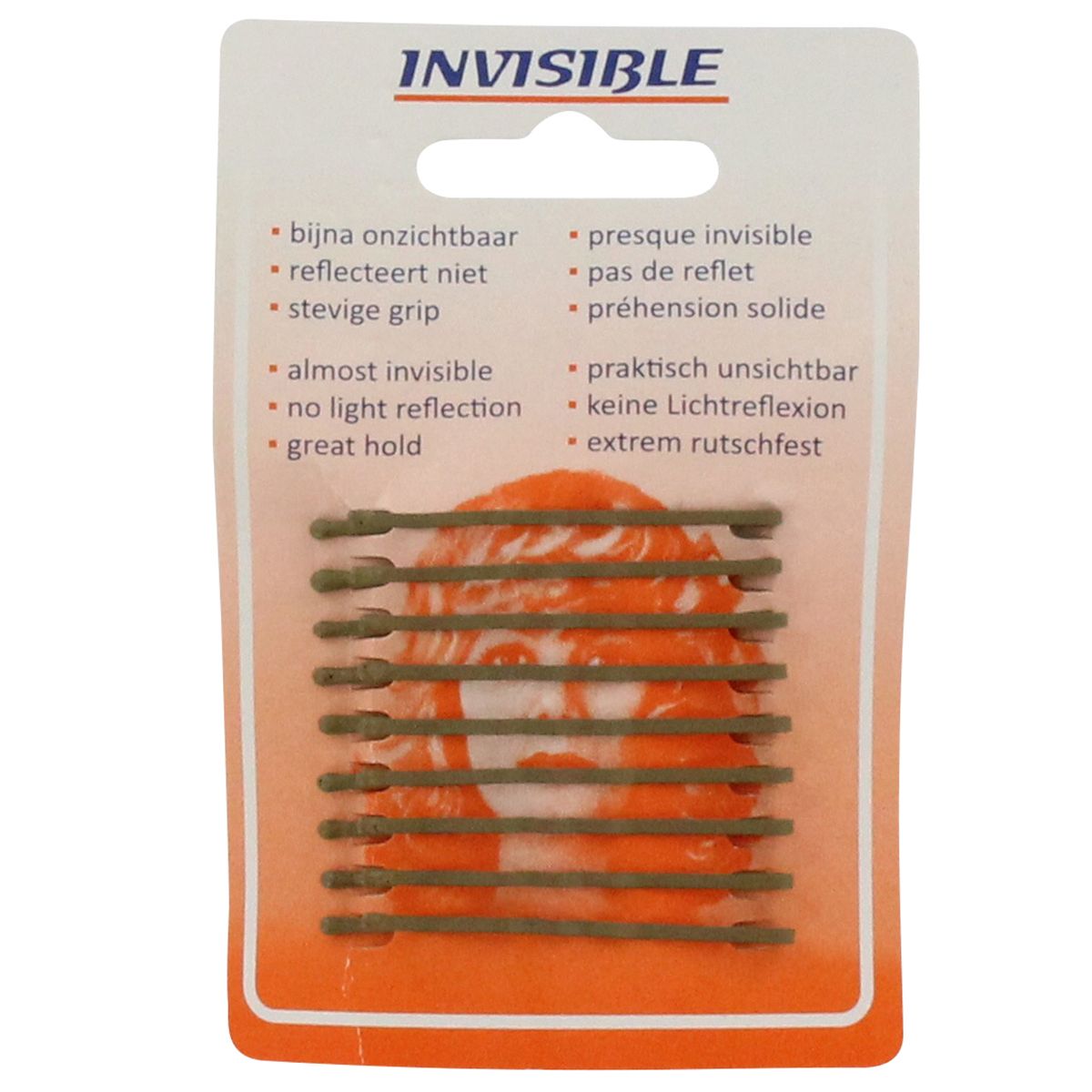 Onzichtbare schuifjes newey kaartje blond kort