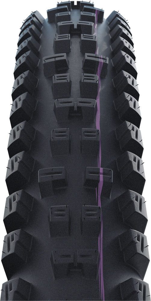 Schwalbe tacky chan evo super gravity 29x2.40 addix ultra soft e-50 folding tire
