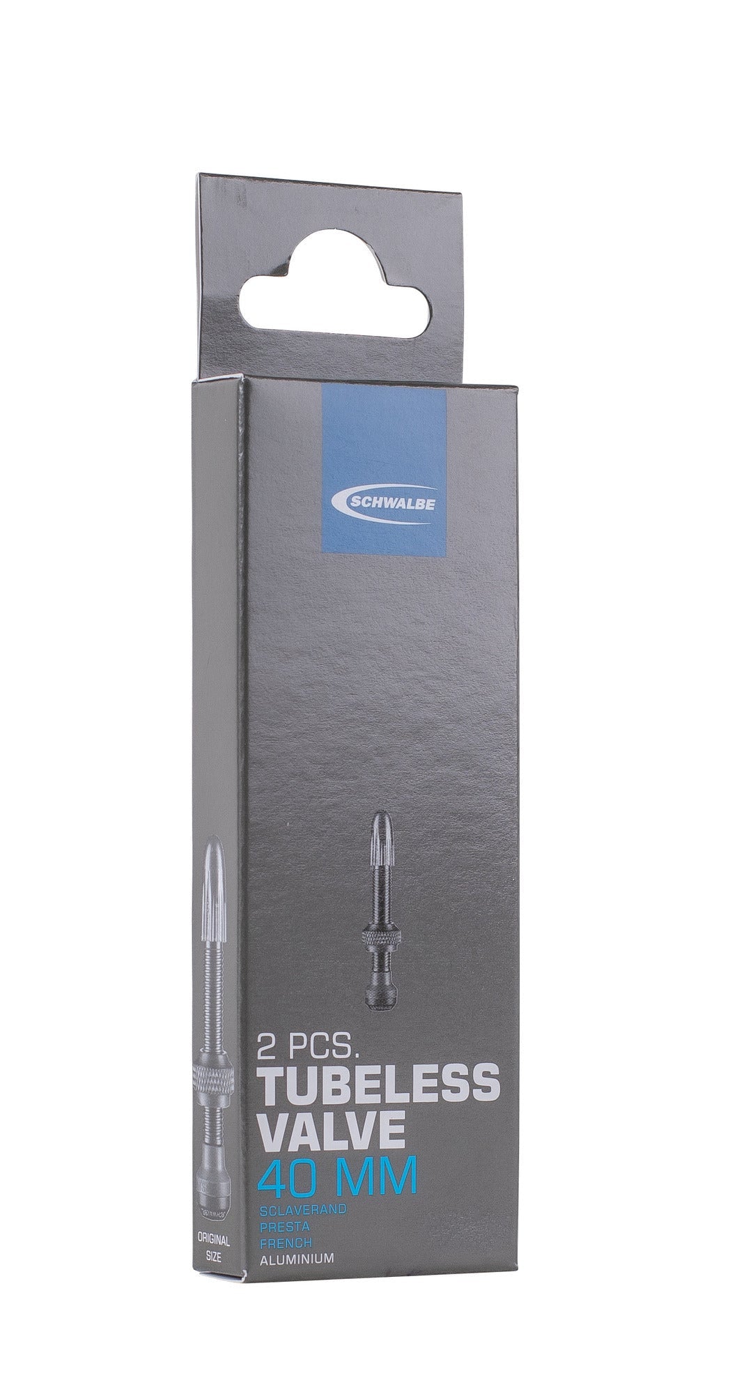 Valve tubeless Schwalbe 40mm (2 pièces)