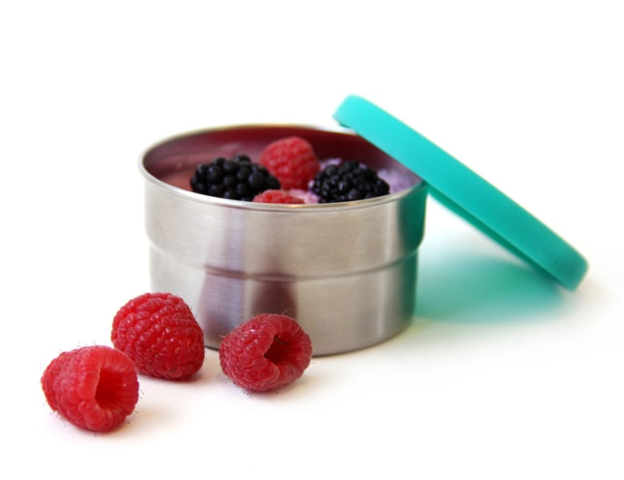 Blue water bento lunchbox - seal cup solo klein