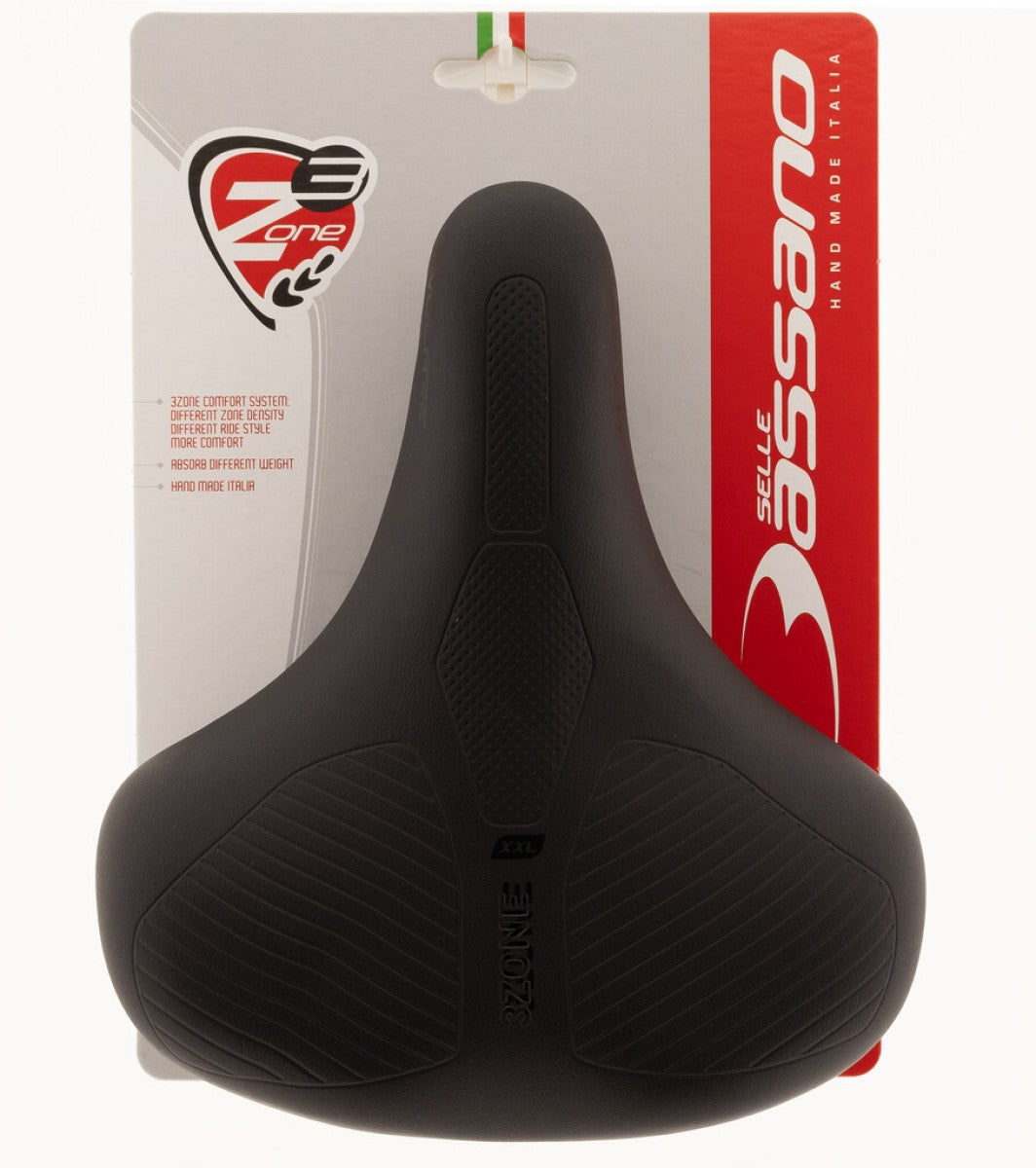 Selle bassano selle bassano zadel volare supr xxl zw heavy rider sil ready
