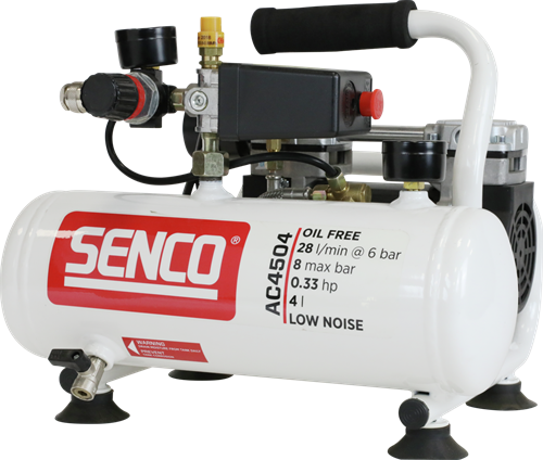 Senco ac4504 olievrije stille compressor - afn0024