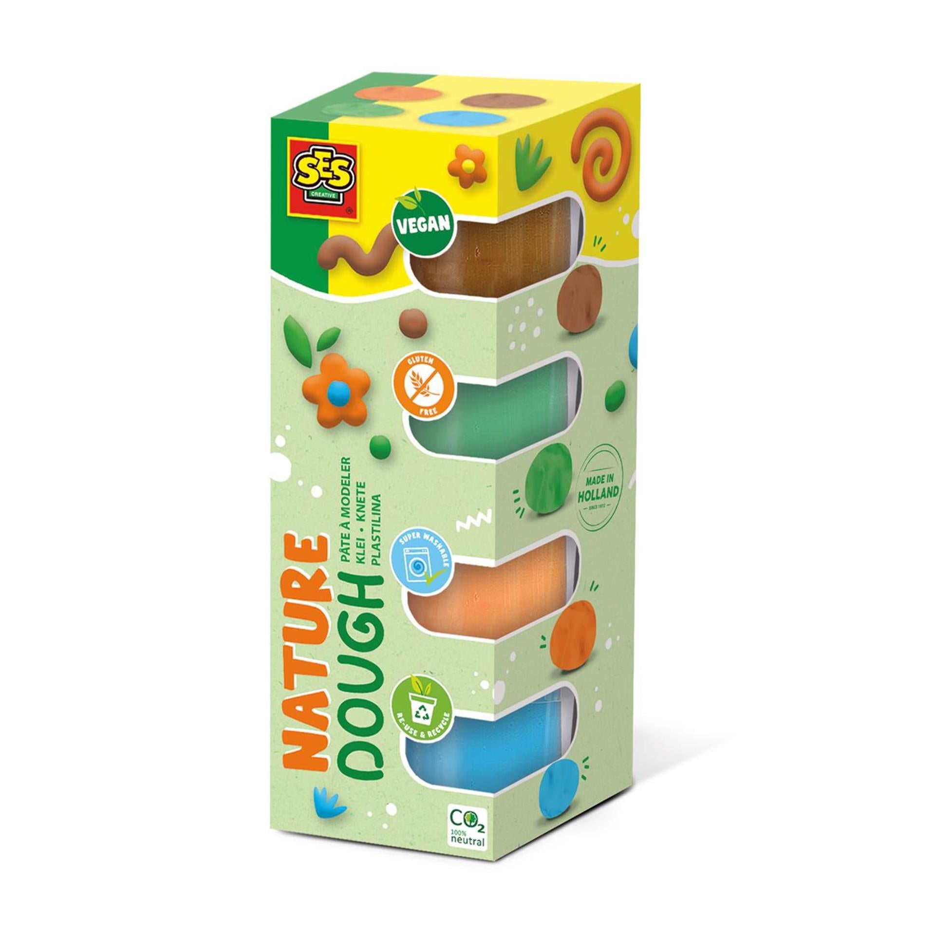 SES Feel Good Klei - Natuur (4x90gr)