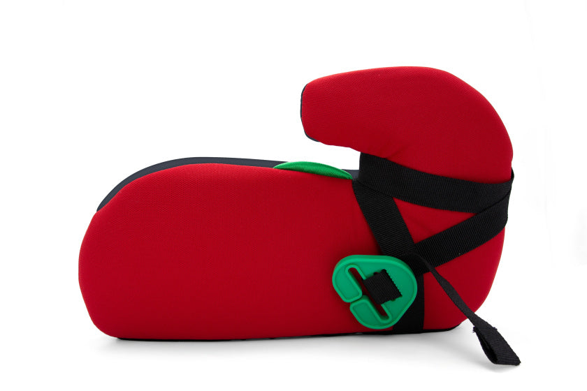 Zeven polska auto's booster zitverhoger 15-36 kg zwart rood