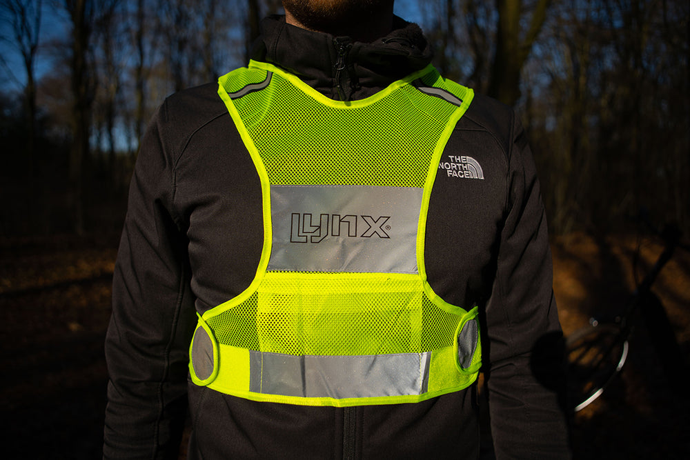 Lynx Reflectievest unisex geel maat L